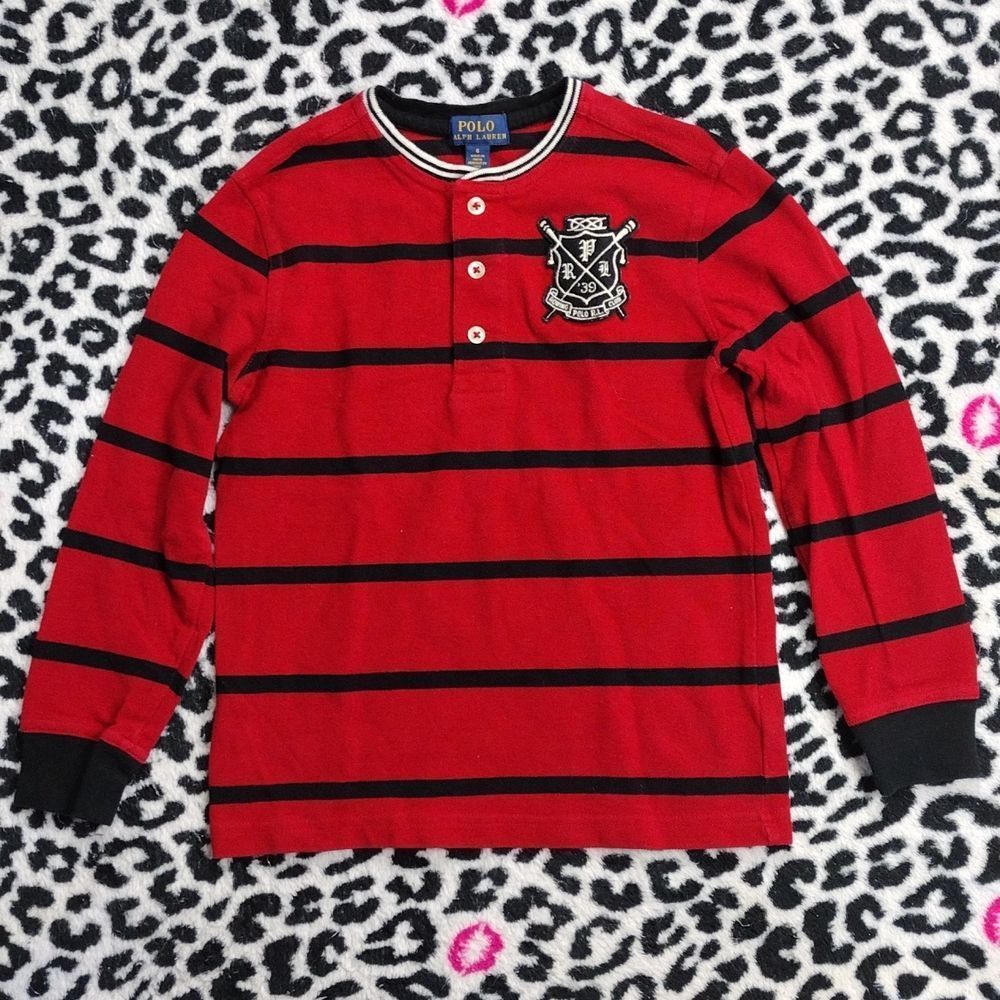 Polo Rowing Club Patchwork Cotton Stripe Shirt